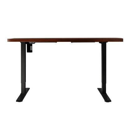 Artiss Standing Desk Motorised Walnut 120CM