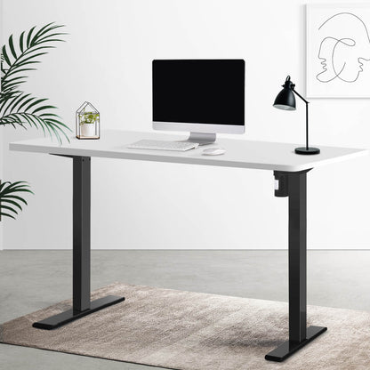 Artiss Standing Desk Motorised White 120CM