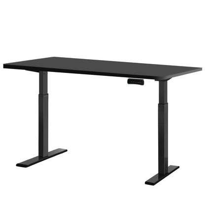 Artiss Standing Desk Motorised Dual Motor Black 120CM