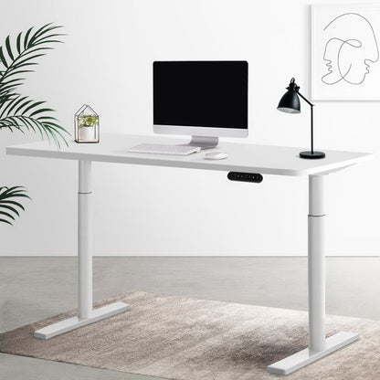 Artiss Standing Desk Motorised Electric Dual Motor 120CM White